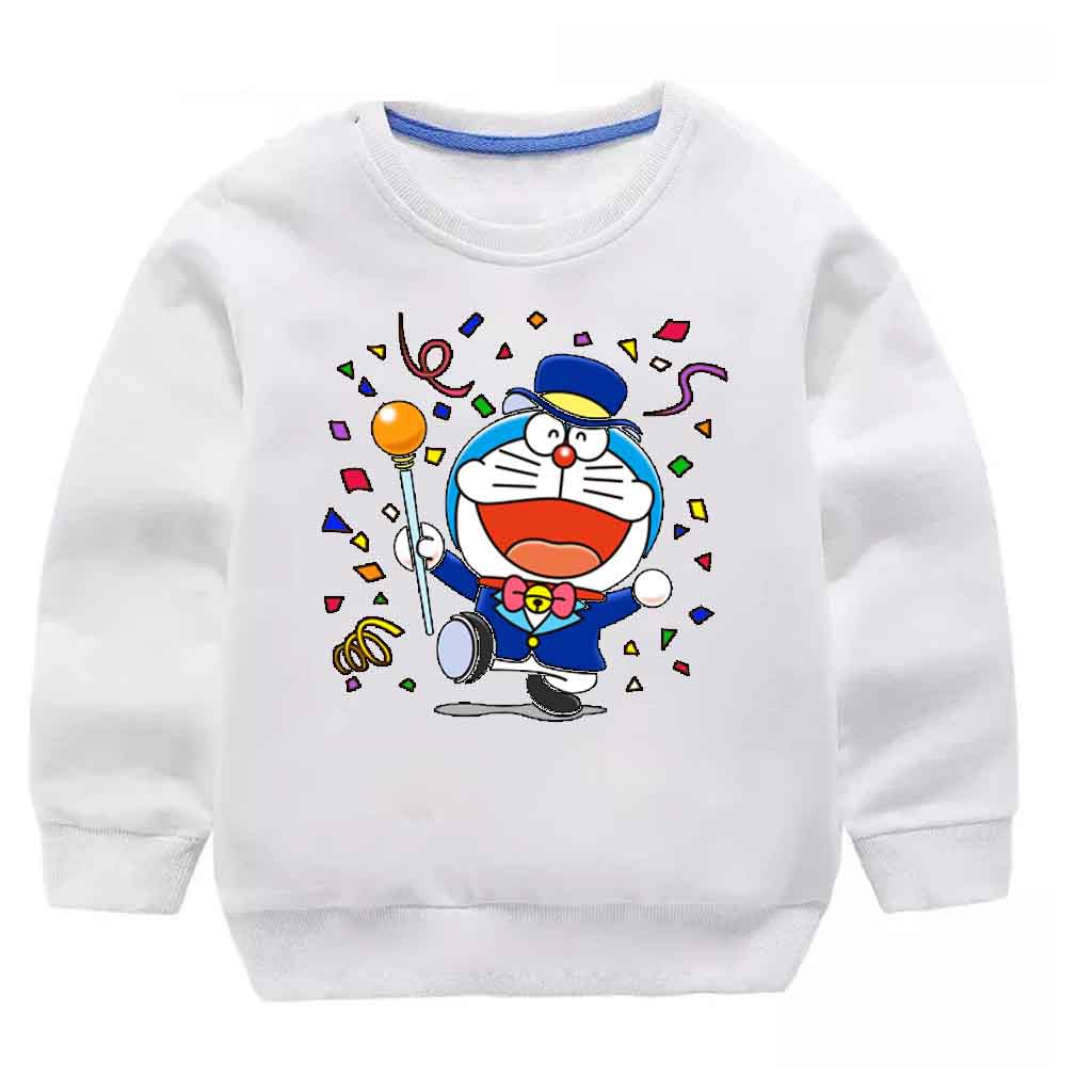 Áo thu đông dài tay, in DORAMON , Thời trang trẻ em