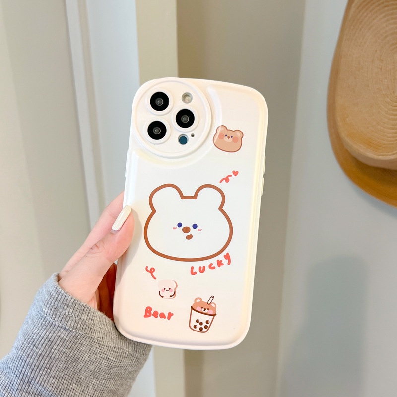 Ốp lưng iphone Ốp Điện Thoại Silicon Trong Suốt Chống Sốc In Hình Hoạt Hình Cho iPhone 11 Pro Max 13 Pro Max 12 Pro Max 7Plus xr XS Max Dinuo case