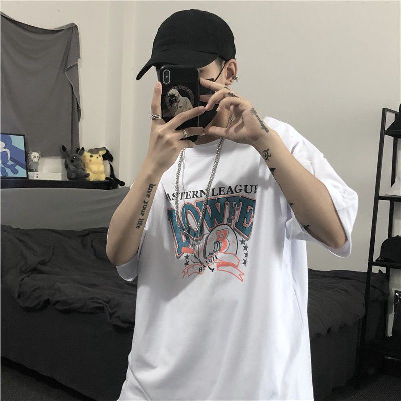 ⚡Áo thun nam nữ unisex Bow ⚡Phông form rộng tay lỡ chất cotton đẹp