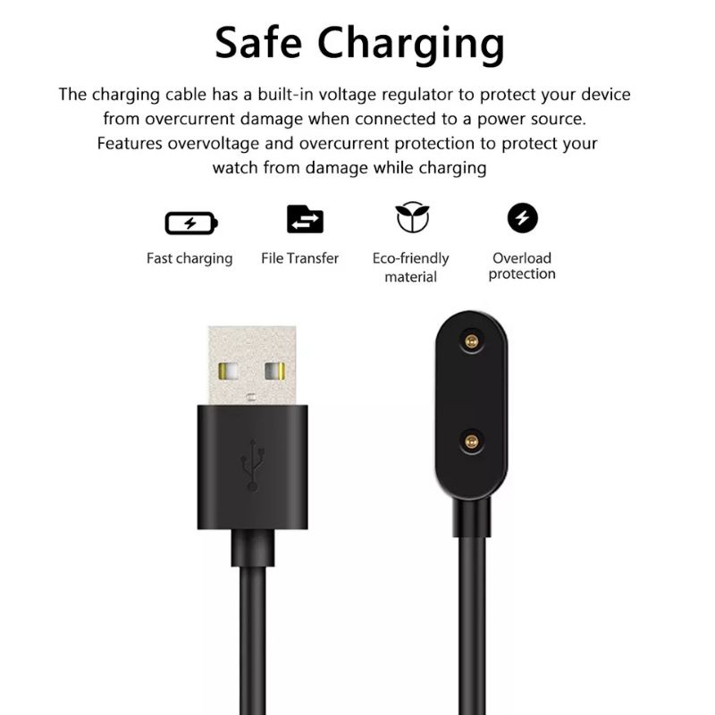 Đế Sạc Kèm Dây Cáp Usb cho đồng hồ Huawei watch fit 2