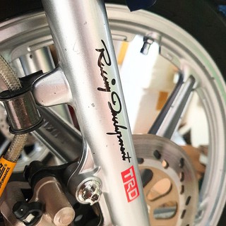 Bộ 4 Tem Dán tay nắm chữ "Racing Development TRD"