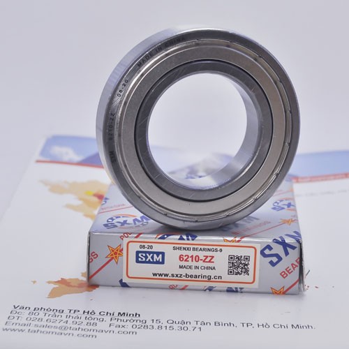 Vòng bi máy cán tôn đường kính trục 50mm, 6210ZZ