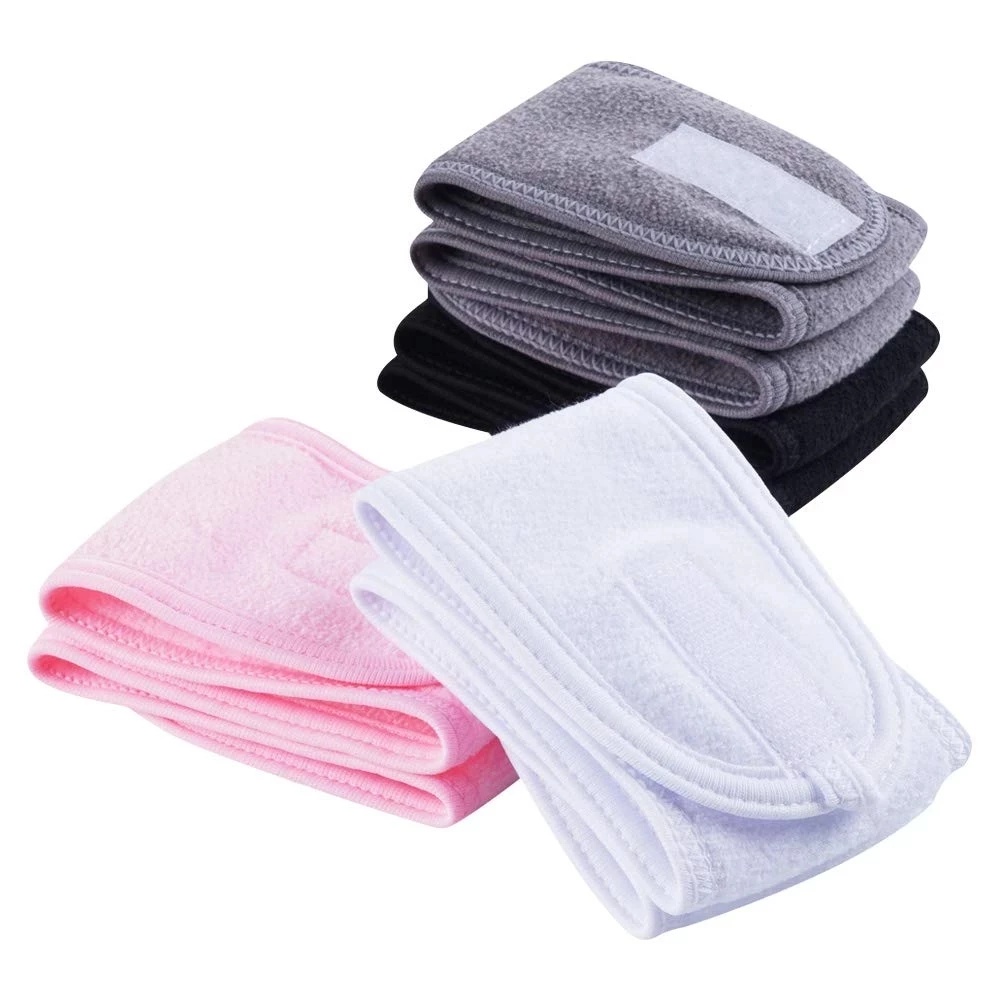 1 Băng Đô Bản Rộng Mềm Mại Chống Trượt Có Thể Điều Chỉnh Dùng Khi Tập Yoga / Rửa Mặt Cho Nữ
