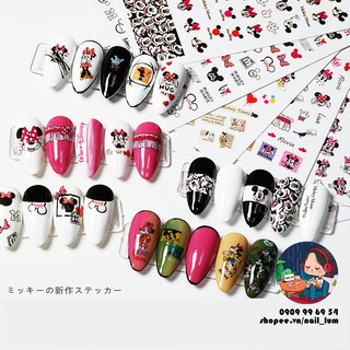 [Video Thực Tế] Nail Sticker - Dán Móng Tay - Bộ Sưu Tập Hoạt Hình