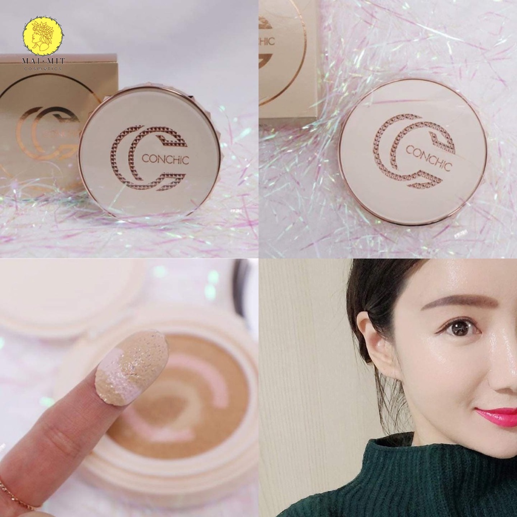 Phấn nước Tonymoly Conchic giúp dưỡng ẩm, che phủ khuyết điểm, nâng tone da | BigBuy360 - bigbuy360.vn