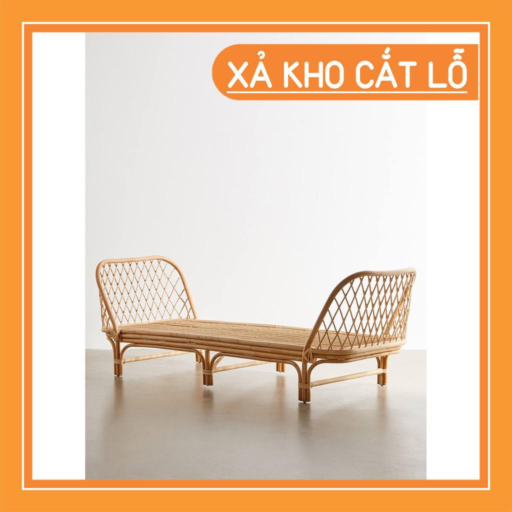 [Giá Gốc] gường mây, sofa mây dài nội thất phòng khách, quán cafe, homestay, khu nghỉ dưỡng