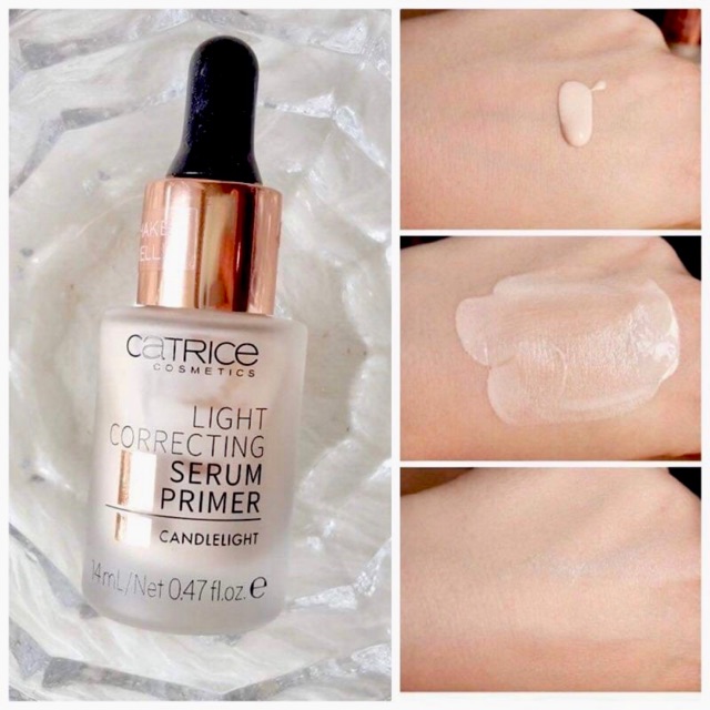 Kem Lót bắt sáng Catrice Serum