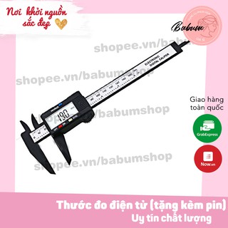 Thước đo điện tử, thước đo định hình chân mày chuyên nghiệp, chuyên dụng kèm pin dự phòng