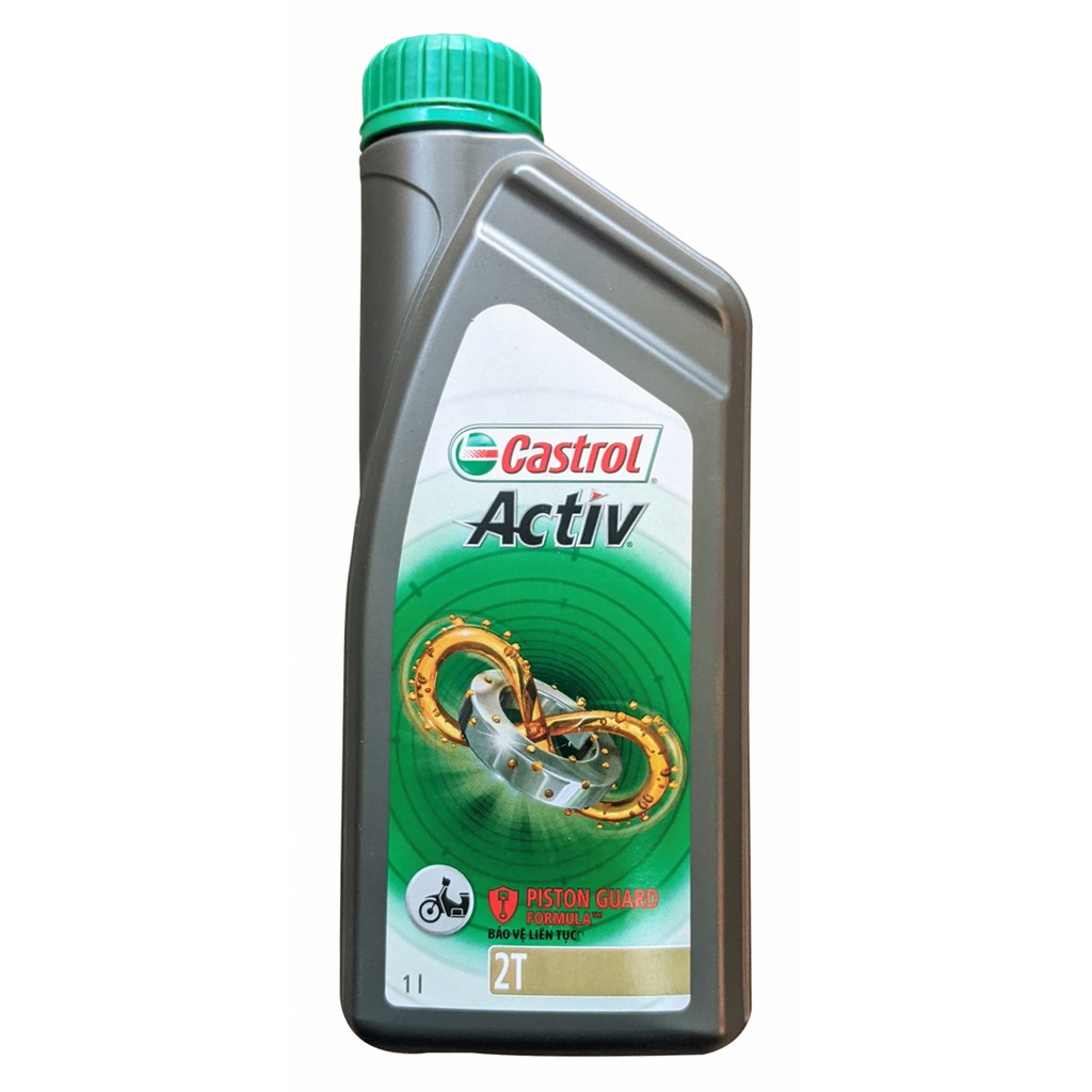 1L DẦU NHỚT 2 THÌ CASTROL ACTIV 2T 1000ML( 1L)