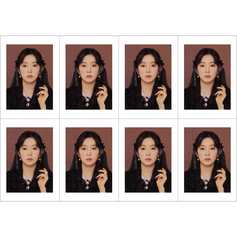 Thiệp In Hình Nhóm Nhạc Red Velvet 2022