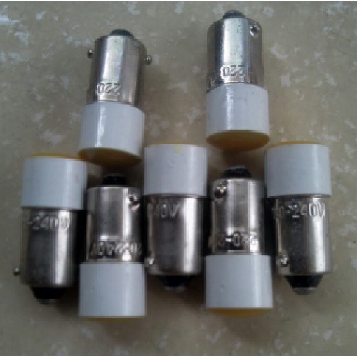 BÓNG ĐÈN LED ĐUÔI GÀI TIẾP XÚC ĐƠN BA9S ĐƯỜNG KÍNH ĐUÔI 9MM CÁC MÀU