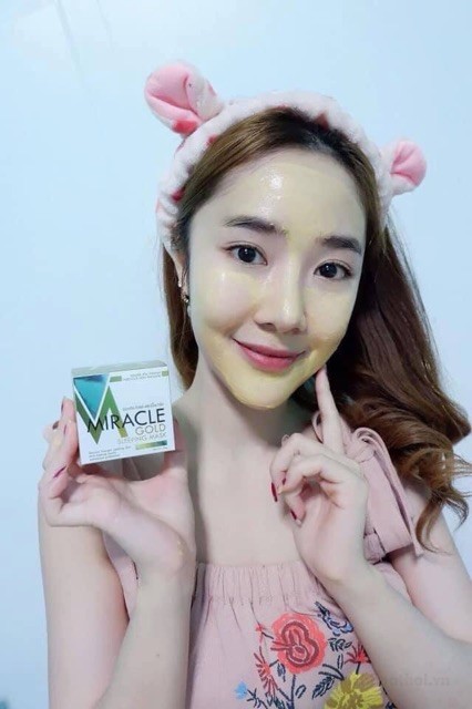 [HOT HOT] Mặt nạ ngủ vàng Miracle Gold Sleeping Mask Thái Lan