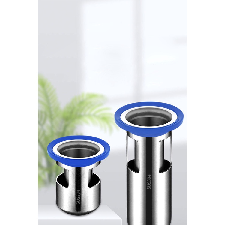 Van Ngăn Mùi Thoát Sàn Nhà Tắm - INOX 304 - Chống Mùi Hôi Ngăn Vi Khuẩn Trào Ngược Lên - Chặn Mùi Hôi Cống