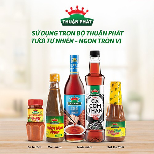 Nước Mắm Thuận Phát Cá Cơm Than 750ml - Với 16 dưỡng chất | BigBuy360 - bigbuy360.vn