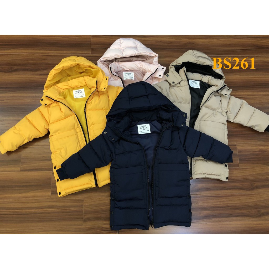 * Mã BS261: Parka  bé gái dư xịn trần bông 3 lớp dáng dài