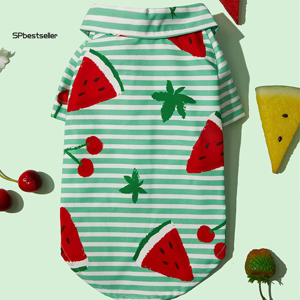 Áo Sơ Mi Ngắn Tay Mềm Mại Đáng Yêu Dành Cho Cún Cưng