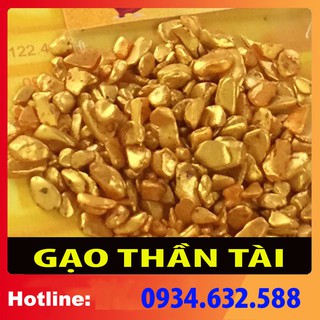 COMBO GẠO VÀNG THẦN TÀI -HCLB dùng để rắc lên mặt tro của bát nhang, xin nạp tài,cầu Thần tài phù hộ [ dồ thờ thần tài ]