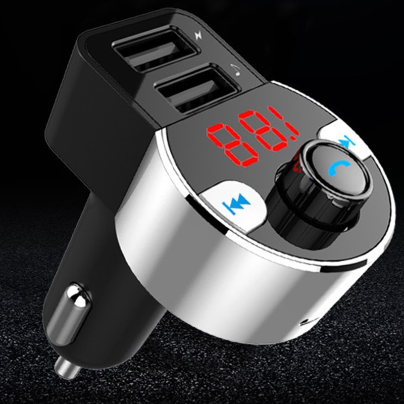 Tẩu Sạc Xe Hơi Tích Hợp Máy Nghe Nhạc MP3 Bluetooth Cổng USB