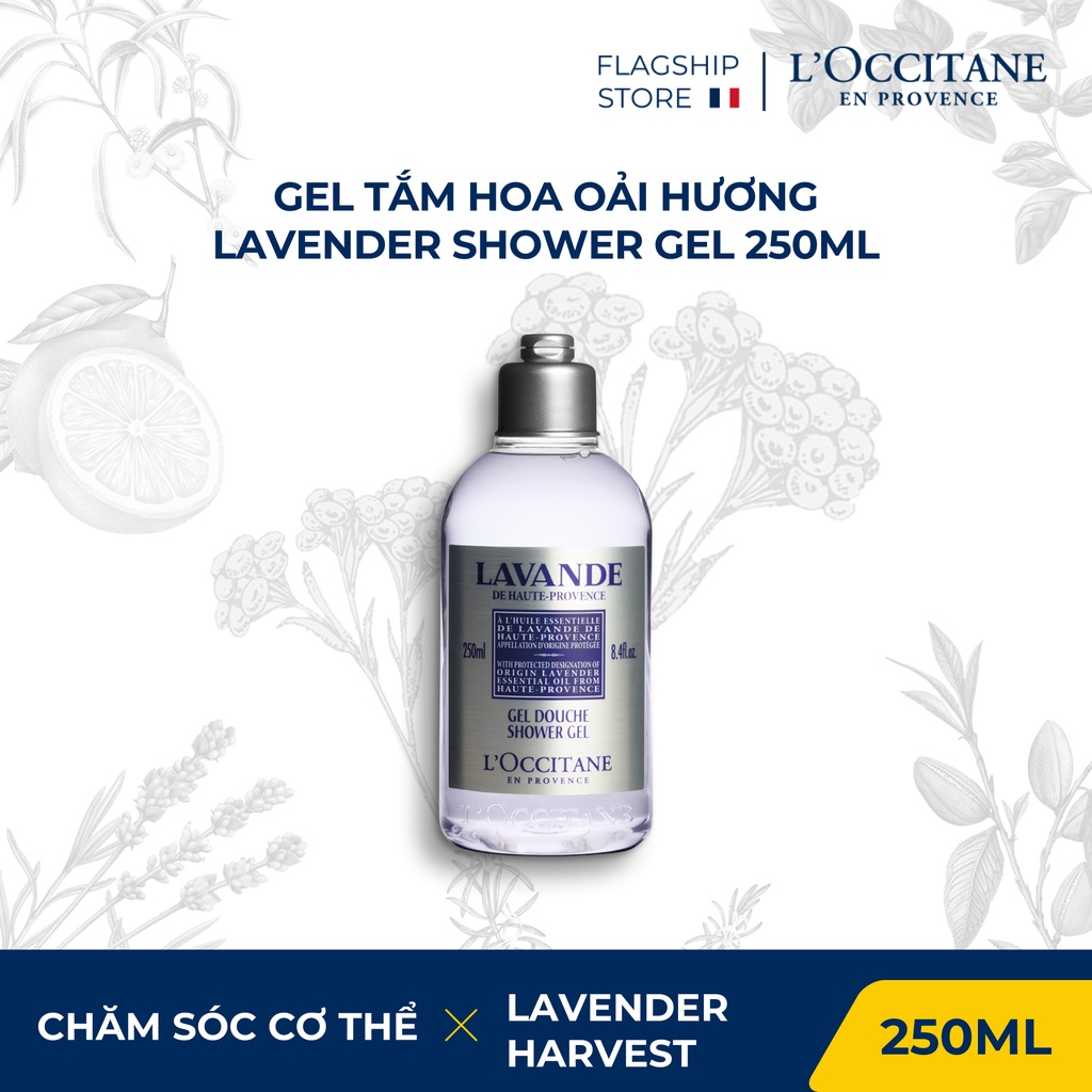 Gel Tắm L'Occitane Hương Hoa Oải Hương 250ml