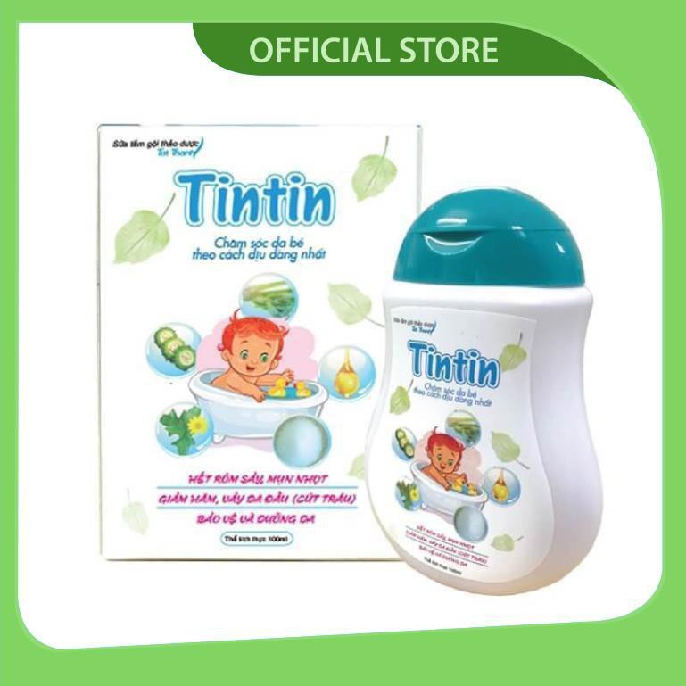 Sữa tắm gội em bé thảo dược TinTin 100ml