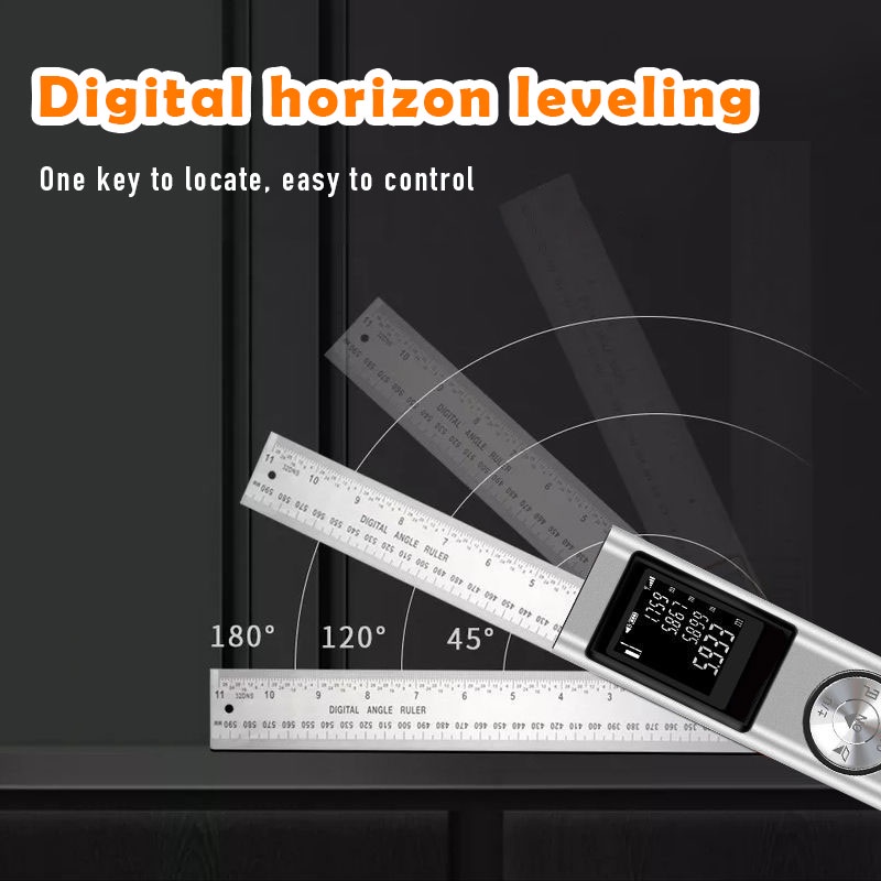 Máy Đo Khoảng Cách Bằng laser Kỹ Thuật Số 40M / 60M / 80M Sạc USB
