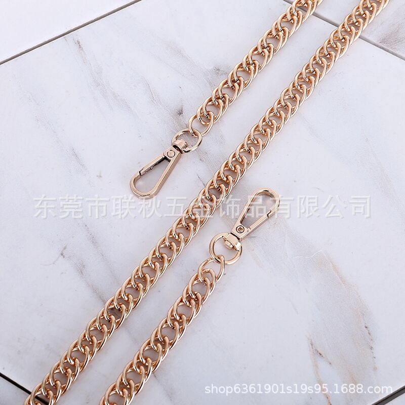 Dây Xích Túi Xách Chuỗi Dẹp 10mm Có Móc Càng Cua - LoanTay