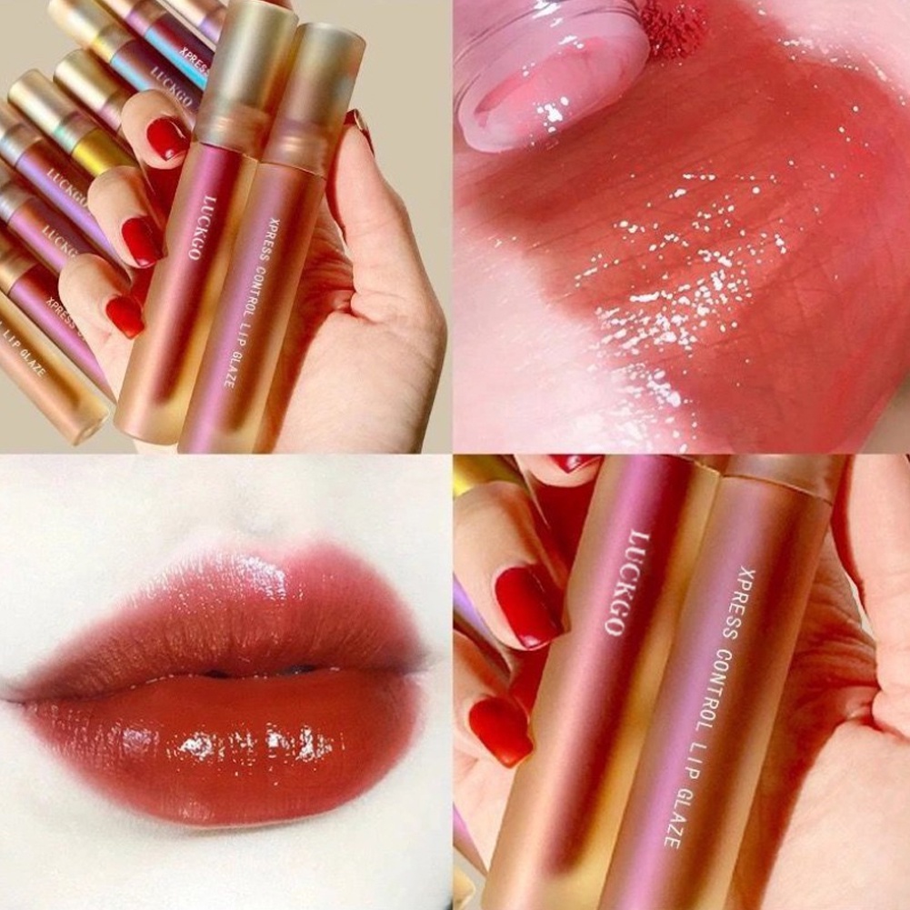 Son Môi Dưỡng Ẩm Chống Thấm Nước Lâu Trôi Thiết Kế Vỏ Sò Tráng Gương Đẹp Mắt