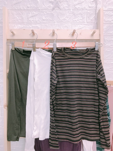 Áo thun body tay dài cổ tròn ( hình thật 100% ) | BigBuy360 - bigbuy360.vn