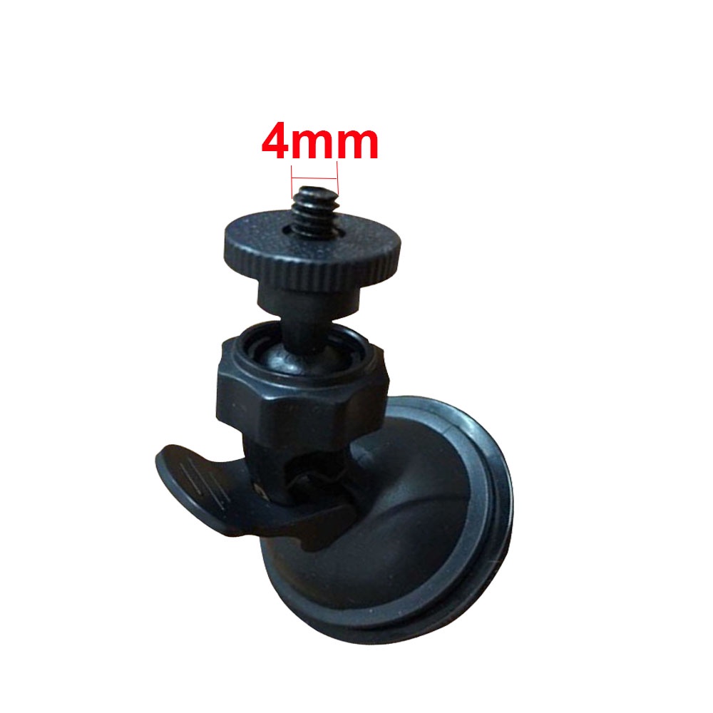 360° Giá Đỡ Điện Thoại / Camera Đường Kính 4mm Có Giác Hút Cho Xe Hơi