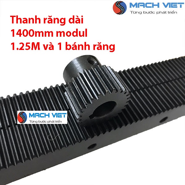 Thanh răng thẳng bản 25*22*1400mm (module 1.25M)