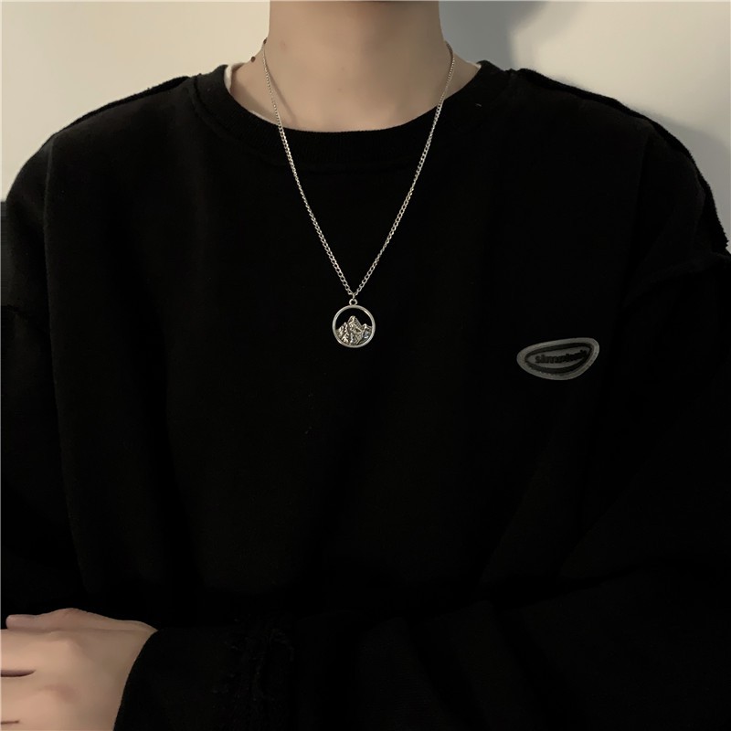 [Spot] Dây Chuyền Phong Cách Hipster Hàn Quốc Cá Tính Dành Cho Couple 22111