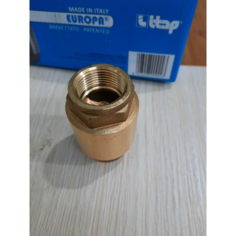 Van 1 chiều lò xo Europa Itap.100 Italy phi 21 phi 27 phi 34 áp 25kg