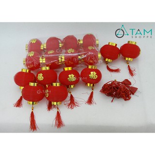 [LOẠI 1] Dây đèn lồng đỏ treo trang trí dài 5m số 16