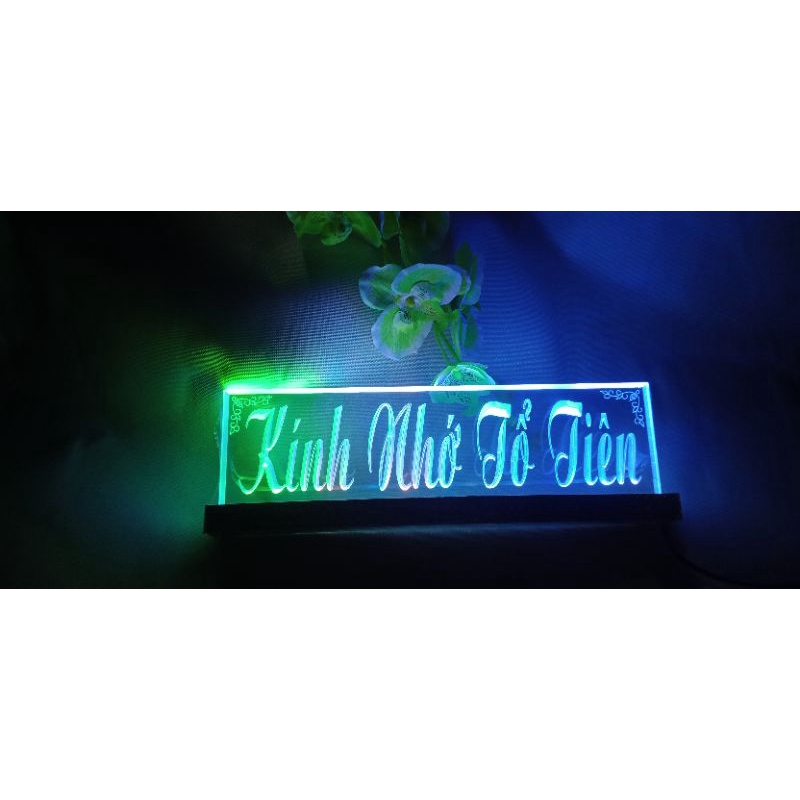 Chữ điện Kính Nhớ Tổ Tiên 30, 40, 50,60cm