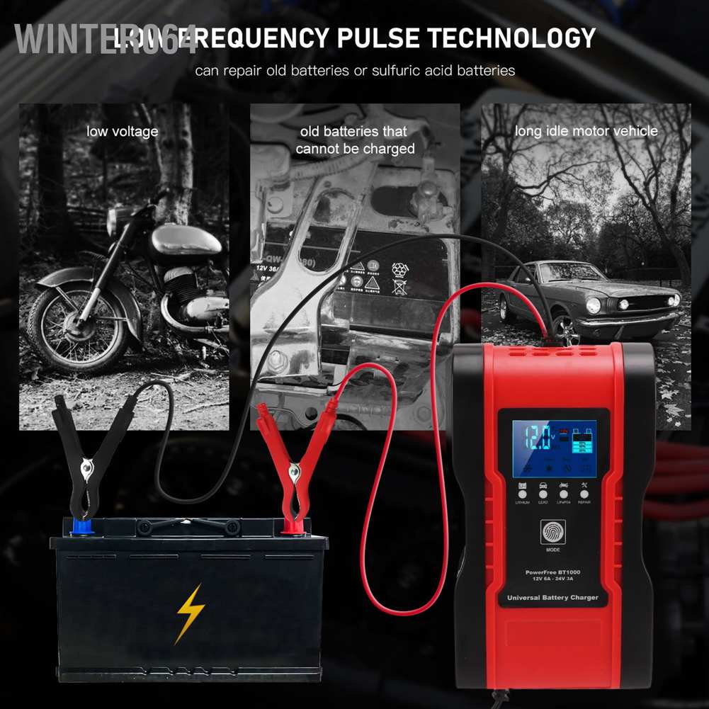 Máy phân tích phát điện kiểm tra pin xe hơi xe tải SUV thông minh kỹ thuật số 12V 100-250V