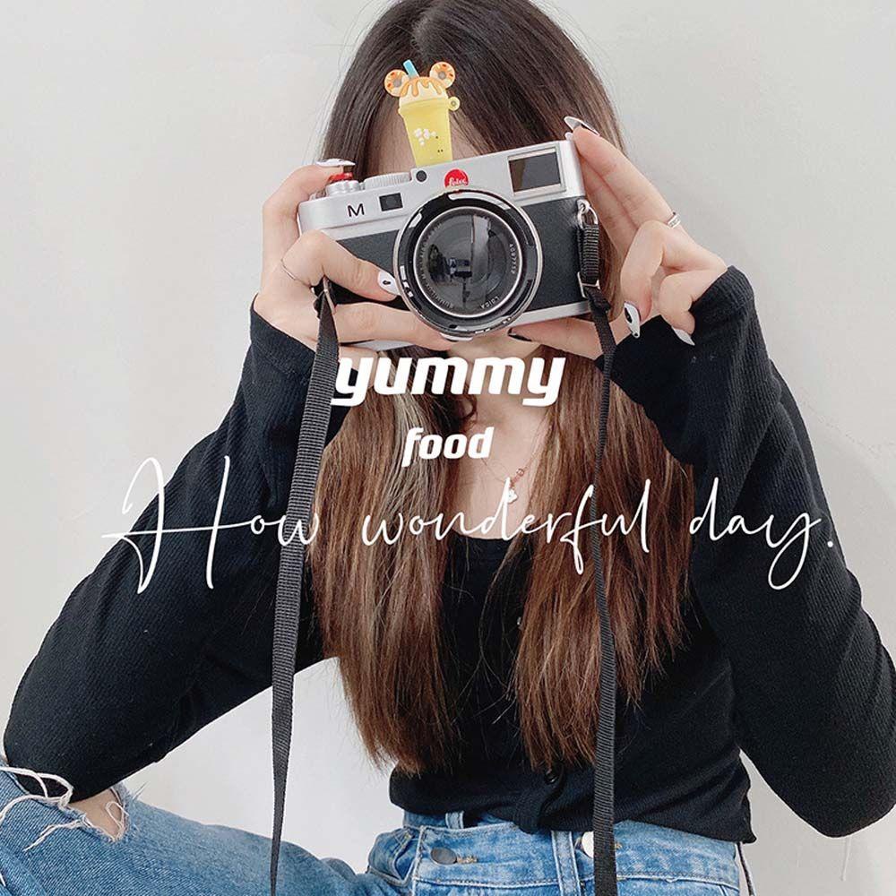 SAMSUNG Vỏ Bọc Bảo Vệ Đèn Pin Máy Ảnh 3D Bằng Nhựa Dễ Thương Cho Máy Ảnh DSLR