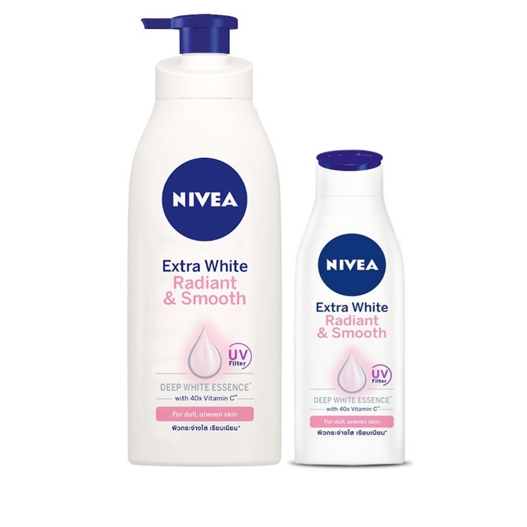 Sữa Dưỡng Thể Trắng Da Nivea Radian&amp;Smooth 400ml