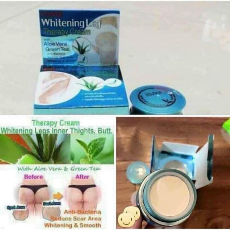 (Đơn 50K Freeship 20K) Kem Dưỡng Và Giảm Thâm Mông, Bẹn 5g Thái Lan ISME Whitening Leg Therapy Cream