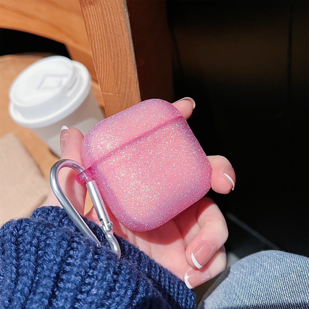 Vỏ bảo vệ hộp đựng tai nghe bluetooth xiaomi redmi buds 3 lấp lánh