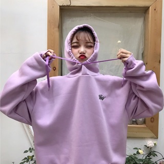 ULZZANG - Áo hoodie - Hottrent 2018