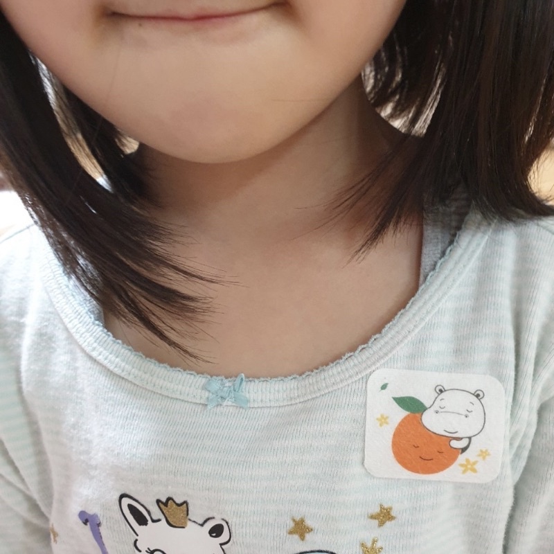 Miếng dán thông mũi cho bé, miếng dán tinh dầu Hamsoa Hàn Quốc cho bé từ 6 tháng