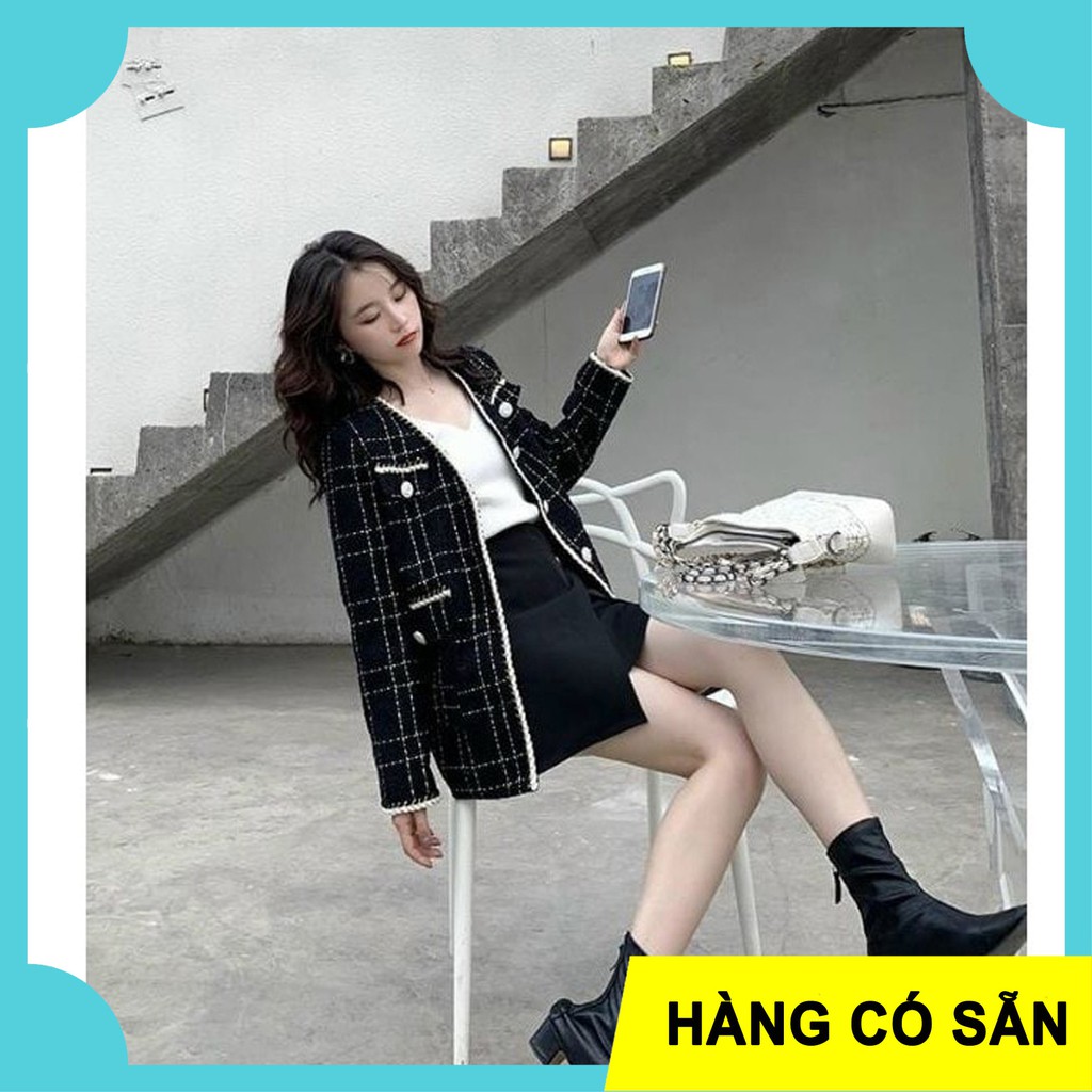 [BIGSIZE MOOHAN] ⚡️𝐌𝐈𝐄̂̃𝐍 𝐏𝐇𝐈́ 𝐒𝐇𝐈𝐏⚡️ ÁO DẠ BIGSIZE ĐEN CHỈ VÀNG HOT TREND