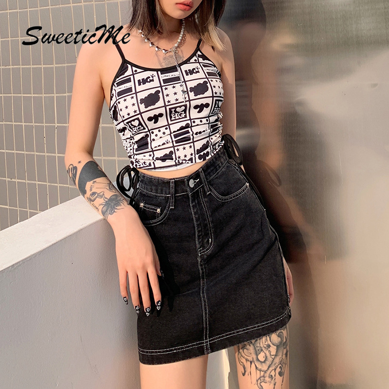 Áo Lửng Hai Dây In Họa Tiết Hoạt Hình Gợi Cảm Dành Cho Nữ 2021 | BigBuy360 - bigbuy360.vn