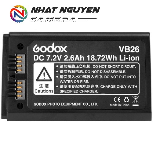 Pin Godox V1 - Pin zin VB26 cho Godox V1