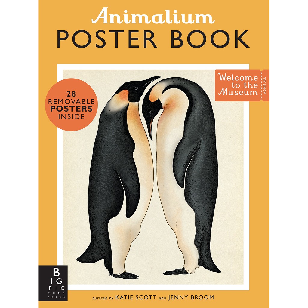 Sách Animalium Poster Books - Tìm hiểu về động vật