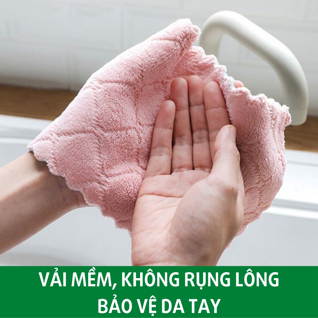 Khăn lau bếp đa năng siêu thấm vệ sinh bếp lau tay lau ly