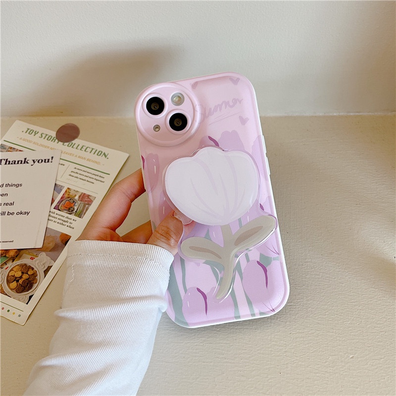 Ốp Điện Thoại Hình Bánh Mì Có Giá Đỡ + Dây Đeo Cho Iphone 13 Pro max 12 12pro 11 x xr xs max 7 plus 8 se 2020