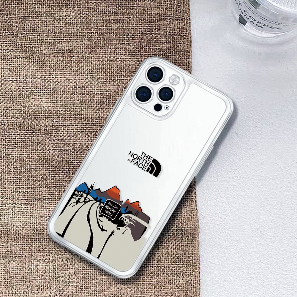 Ốp Điện Thoại Trong Suốt In Logo Thời Trang Cho iphone 14ProMax 14Plus 13 11 12 7 Plus X XR