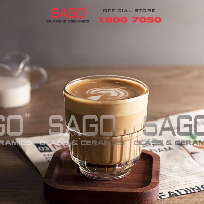 Ly Thủy Tinh Cường Lực TarQ Rock 266ml | LIB.16077 , Thủy Tinh Cao Cấp