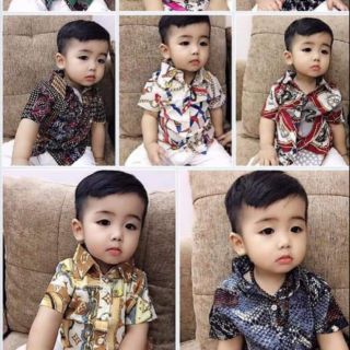 Combo áo somi lụa cho bé